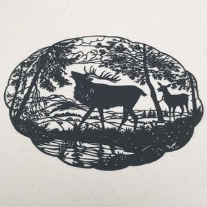 💖 Handmade PaperCut Silhouette Scherenschn…